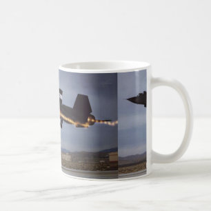 SR-71 blackbird in afterburner Coffee Mug