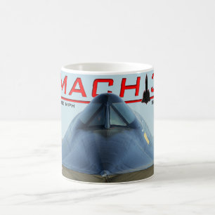 SR-71 Blackbird MACH Mug