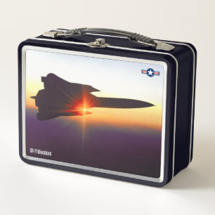 SR-71 BLACKBIRD METAL LUNCH BOX