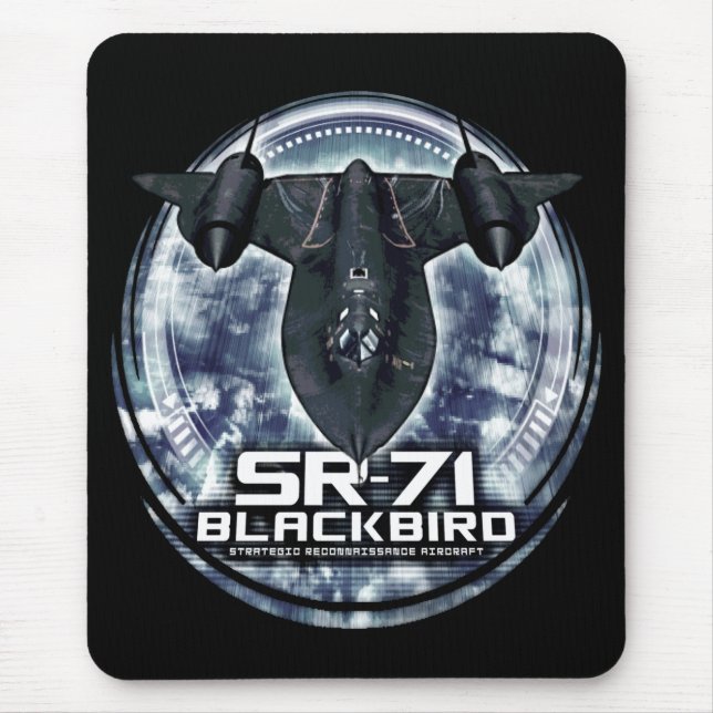 SR-71 Blackbird Mouse Mat (Front)