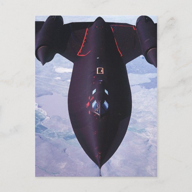 SR-71 Blackbird Postcard (Front)