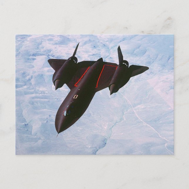 SR-71 Blackbird Postcard (Front)