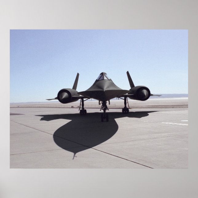 SR-71 Blackbird Poster (Front)
