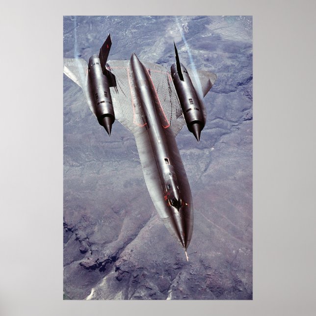 SR-71 Blackbird Poster (Front)