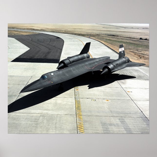 SR 71 Blackbird Poster (Front)