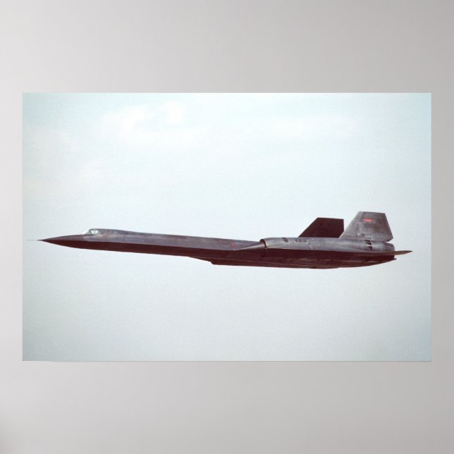 SR-71 Blackbird Poster (Front)