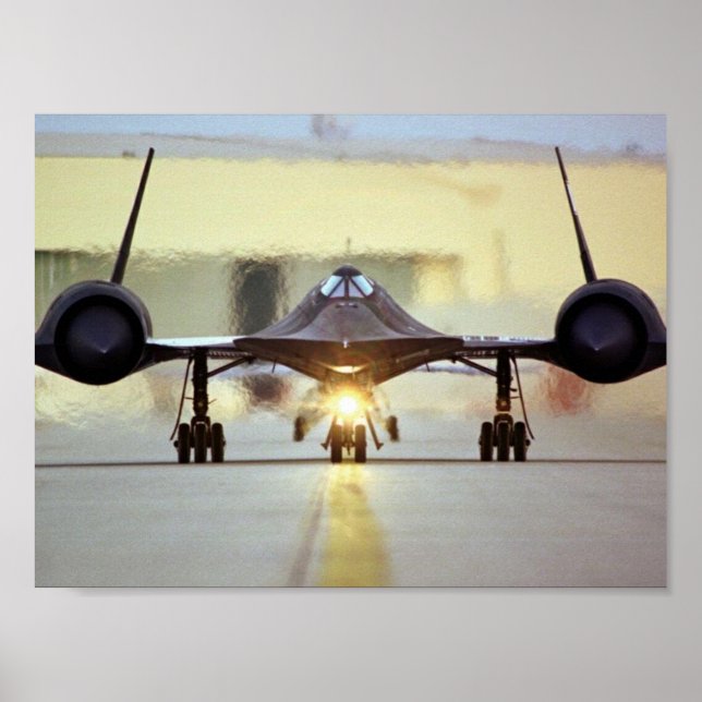 SR-71 Blackbird Poster (Front)