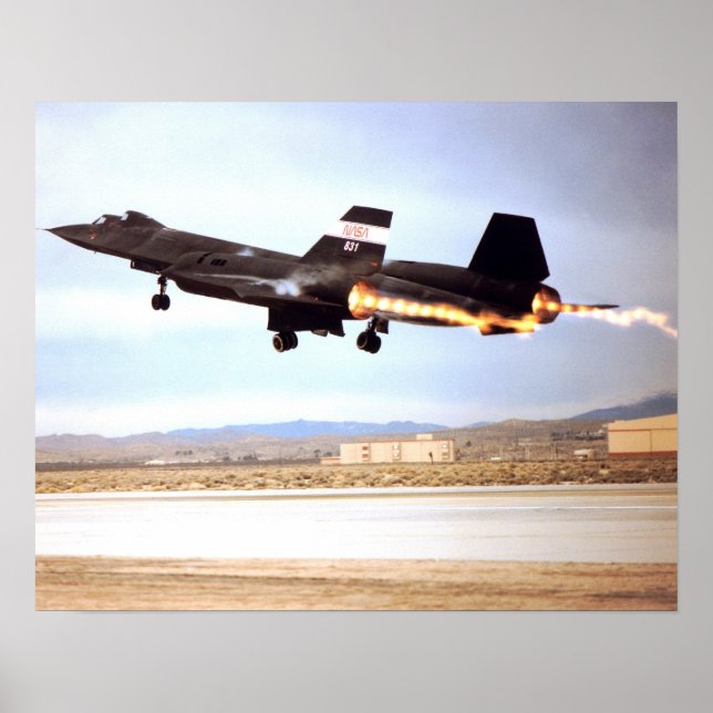 SR 71 Blackbird Poster (Front)