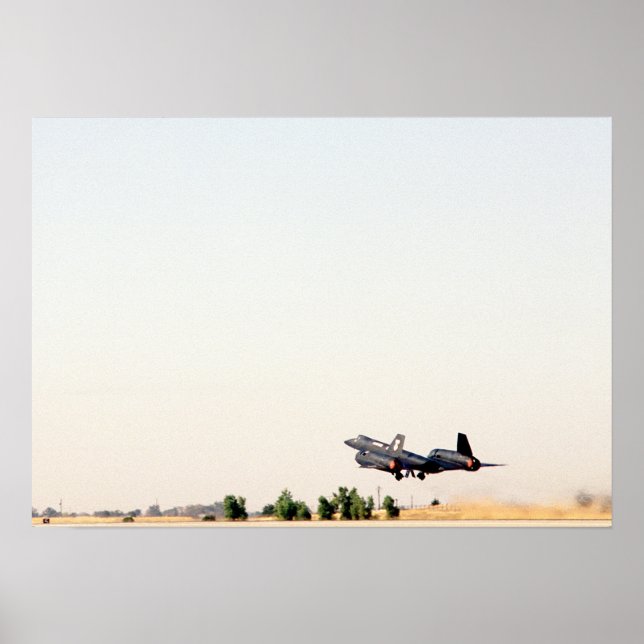 SR-71 Blackbird Poster (Front)