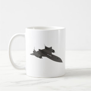 SR-71 Blackbird Reconnaissance Aircraft Coffee Mug