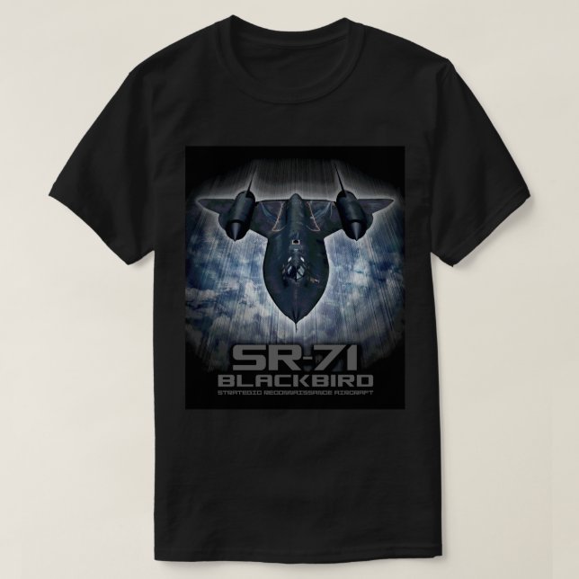 SR-71 Blackbird T-Shirt (Design Front)