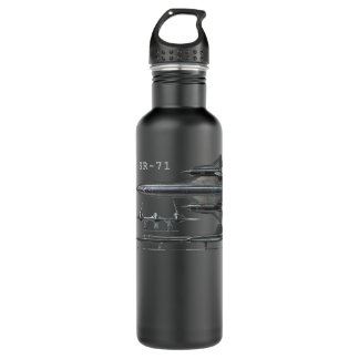 SR-71 Military Aircraf 710 Ml Water Bottle