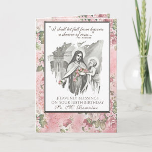 Sr. M. Romaine Birthday 108th Birthday Card