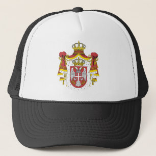 Srbija Grb - Veliki / Serbian Coat of Arms - Big Trucker Hat