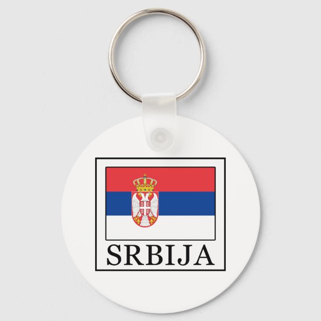 Srbija Key Ring (Front)