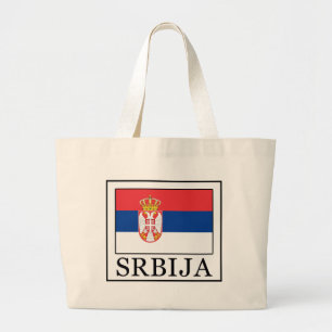 Srbija Large Tote Bag