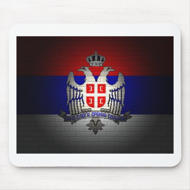 Srbija Mouse Mat (Front)