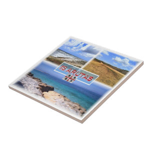 SRD011 ORISTANO, Mosaic, Sardinia, Italy Tile