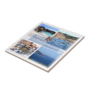 SRD023 LA MADDALENA, Mosaic, Sardinia, Tile