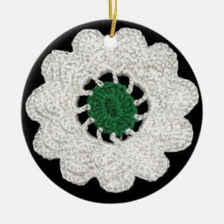 Srebrenica cvijet ceramic tree decoration