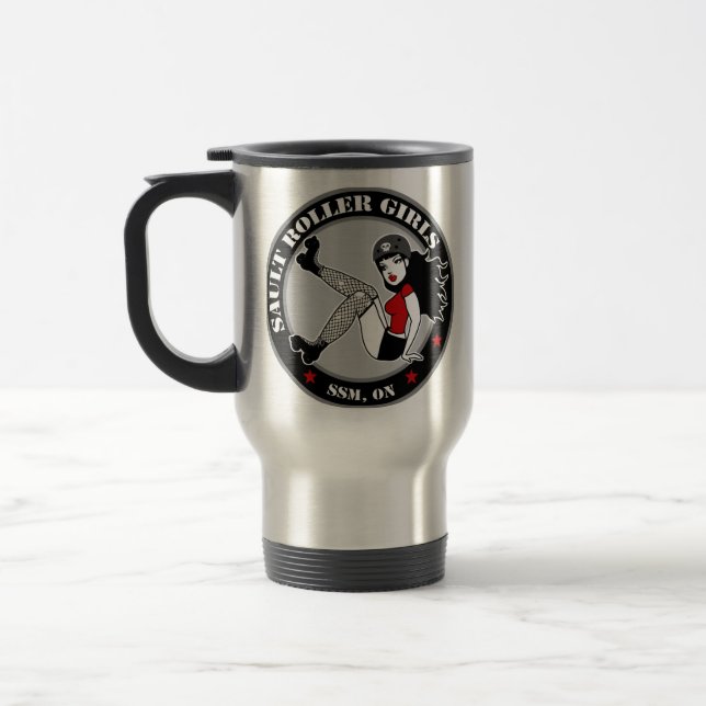 SRG Logo Port-a-coffee! Travel Mug (Left)