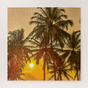 Sri Lanka Beach Sunset View Jigsaw Puzzle