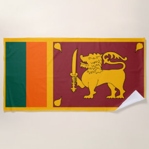 Sri Lanka Beach Towel
