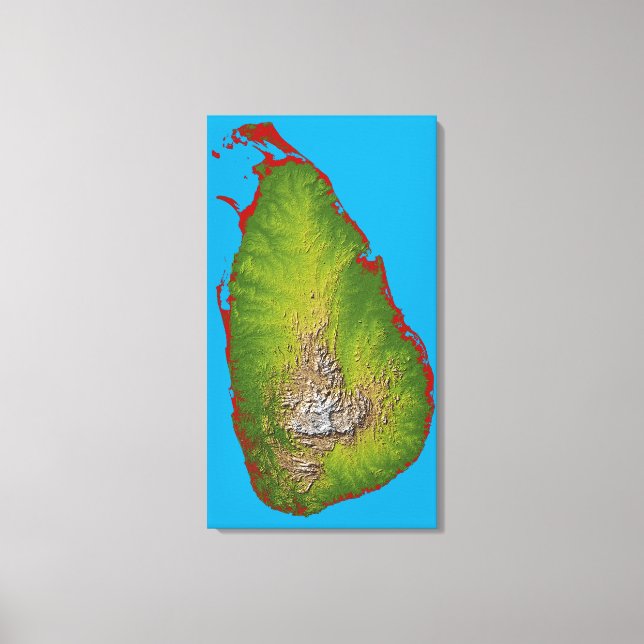Sri Lanka Canvas Print (Front)