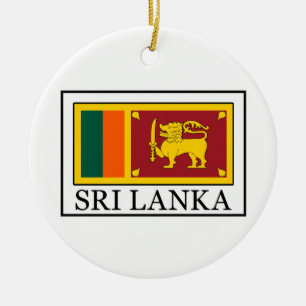 Sri Lanka Ceramic Tree Decoration
