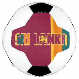 Sri Lanka Flag Adorable Patriotic Football