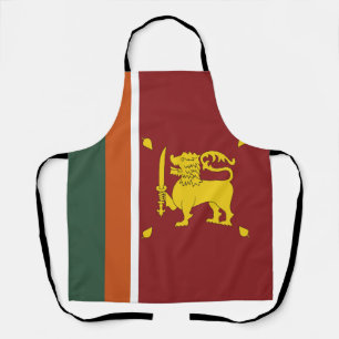 Sri Lanka flag Apron
