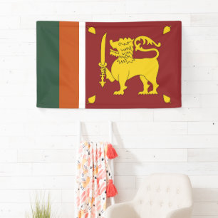 Sri Lanka flag Banner
