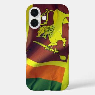 sri lanka flag iPhone 16 case