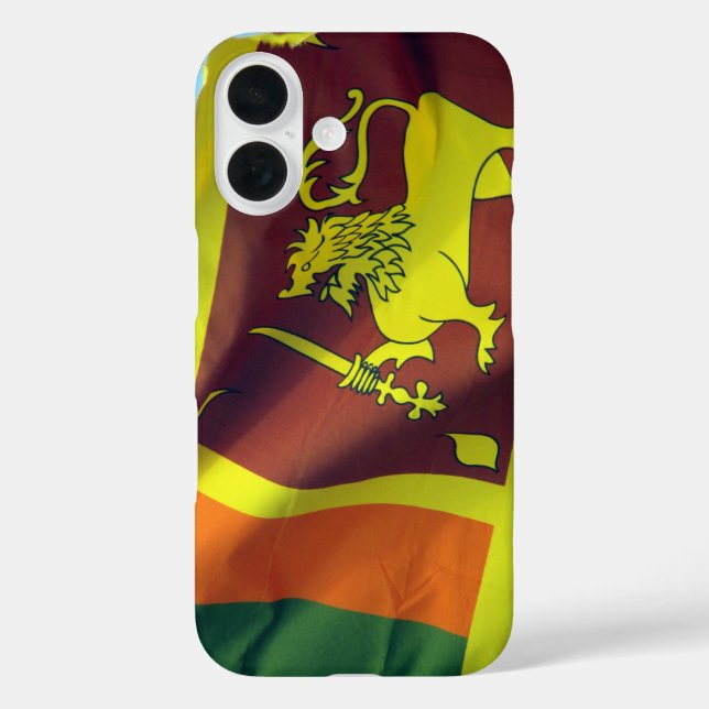 sri lanka flag Case-Mate iPhone case (Back)