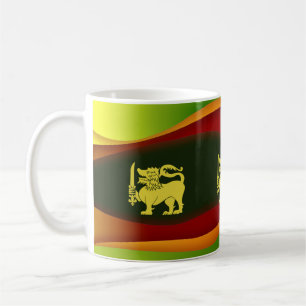 Sri Lanka Flag Coffee Mug