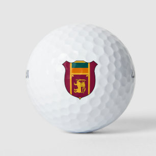 Sri Lanka Flag Grand Patriotic Golf Balls