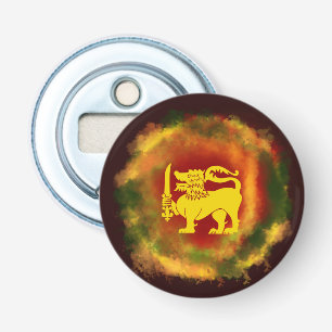 Sri Lanka Flag Lion design for Sri Lankans Bottle Opener