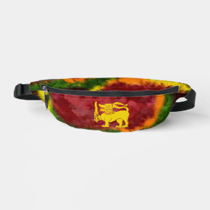 Sri Lanka Flag Lion design for Sri Lankans Bum Bags