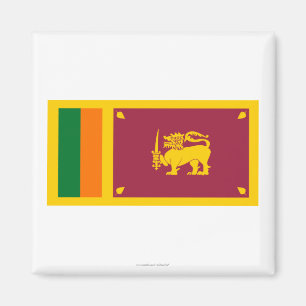 Sri Lanka Flag Magnet