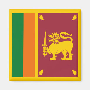 Sri Lanka Flag Magnet