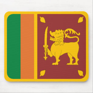 Sri Lanka Flag Mousepad