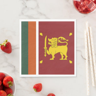 Sri Lanka flag Napkin