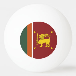 Sri Lanka flag Ping Pong Ball