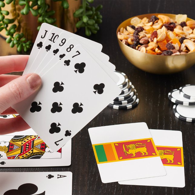 Sri Lanka Flag Playing Cards (Creator Uploaded)