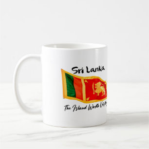 Sri Lanka Flag - The island worth visiting ! Coffee Mug