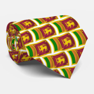 Sri Lanka Flag Tie