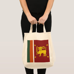 Sri Lanka flag Tote Bag