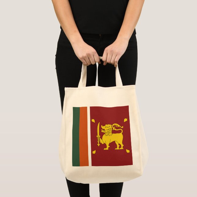 Sri Lanka flag Tote Bag (Front (Product))