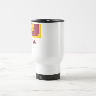 Sri Lanka Flag with Name in Tamil Travel Mug
