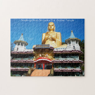 Sri Lanka Golden Temple. Jigsaw Puzzle